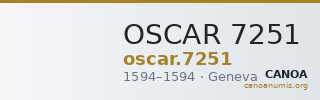 OSCAR 7251 — CANOA