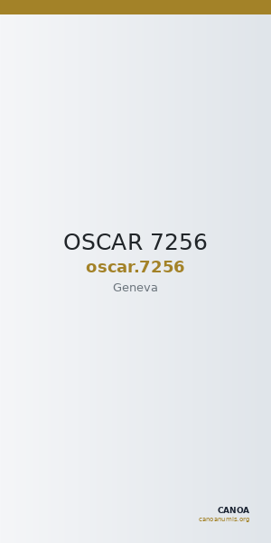 OSCAR 7256 — CANOA