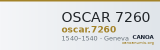 OSCAR 7260 — CANOA
