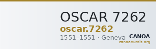 OSCAR 7262 — CANOA