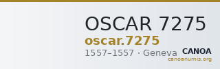 OSCAR 7275 — CANOA
