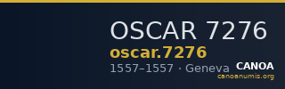 OSCAR 7276 — CANOA