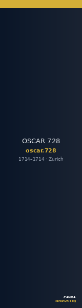 OSCAR 728 — CANOA