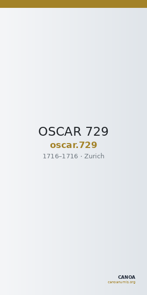 OSCAR 729 — CANOA