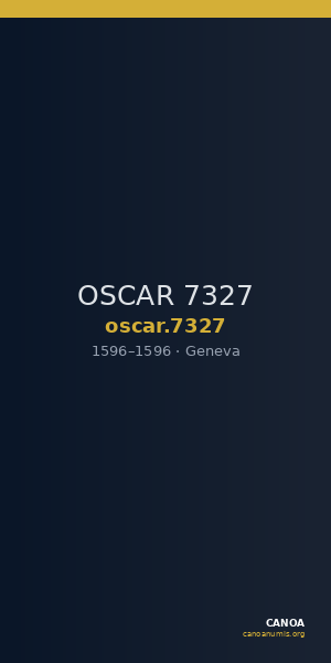 OSCAR 7327 — CANOA