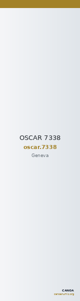 OSCAR 7338 — CANOA