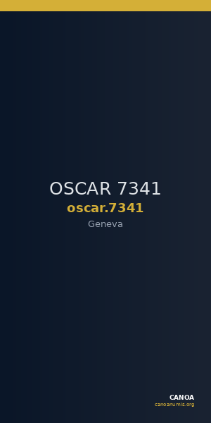 OSCAR 7341 — CANOA