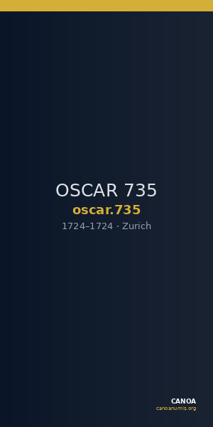 OSCAR 735 — CANOA