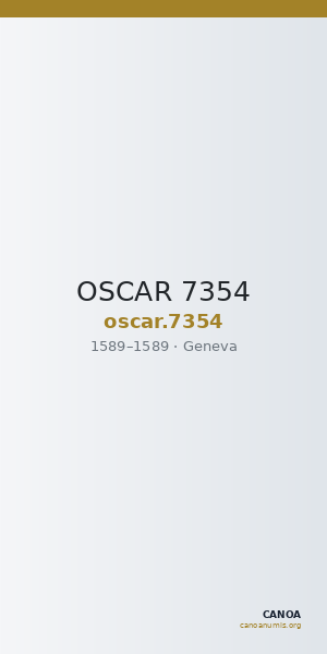 OSCAR 7354 — CANOA