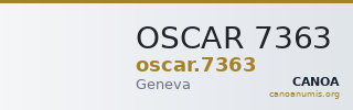 OSCAR 7363 — CANOA