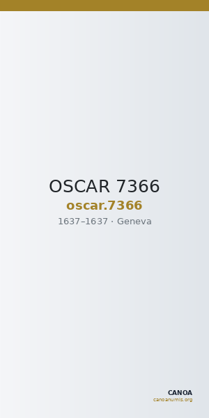 OSCAR 7366 — CANOA