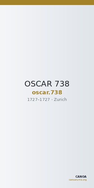 OSCAR 738 — CANOA