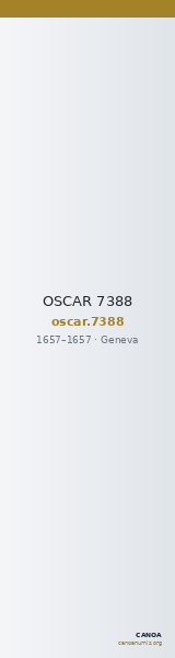 OSCAR 7388 — CANOA