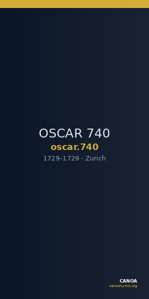 OSCAR 740 — CANOA