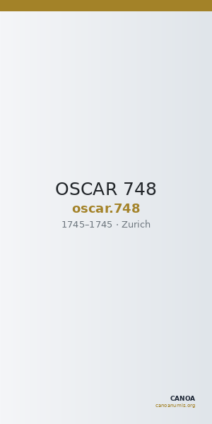 OSCAR 748 — CANOA