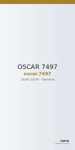 OSCAR 7497 — CANOA