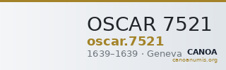 OSCAR 7521 — CANOA