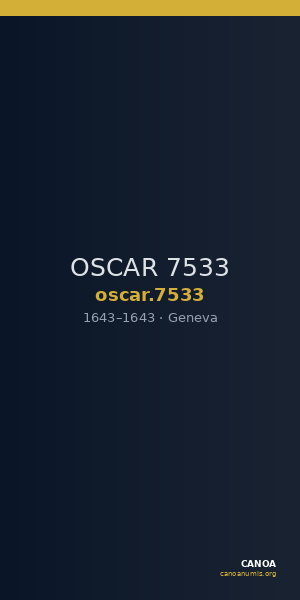 OSCAR 7533 — CANOA