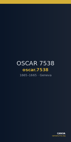 OSCAR 7538 — CANOA