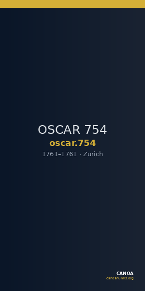 OSCAR 754 — CANOA