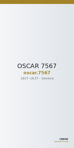 OSCAR 7567 — CANOA