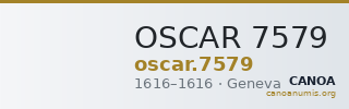 OSCAR 7579 — CANOA