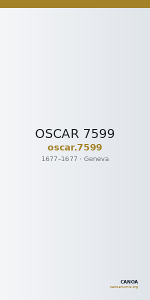 OSCAR 7599 — CANOA