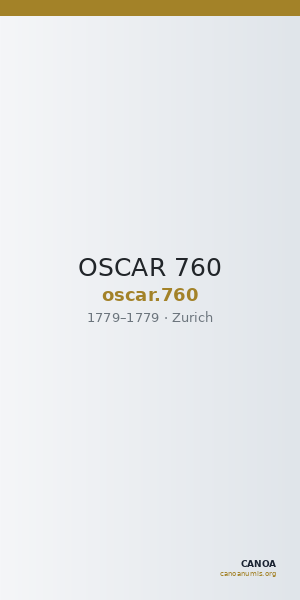 OSCAR 760 — CANOA