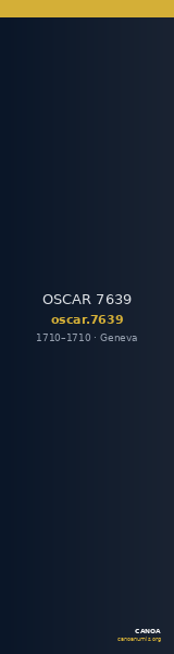 OSCAR 7639 — CANOA