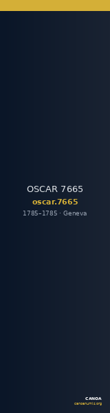 OSCAR 7665 — CANOA