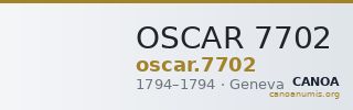 OSCAR 7702 — CANOA