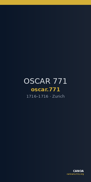 OSCAR 771 — CANOA