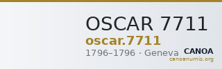 OSCAR 7711 — CANOA