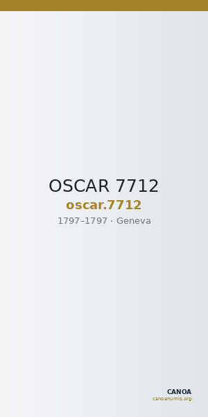 OSCAR 7712 — CANOA