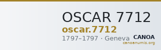 OSCAR 7712 — CANOA