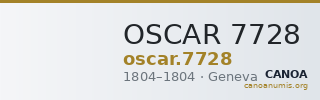 OSCAR 7728 — CANOA