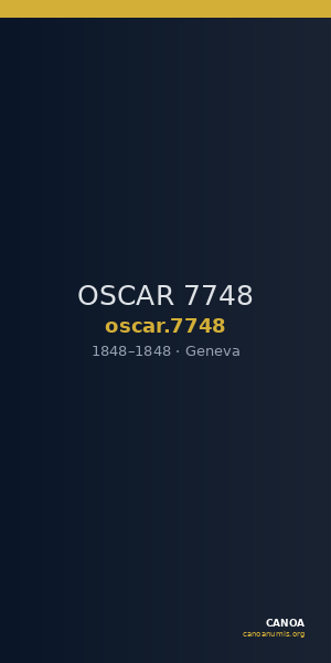 OSCAR 7748 — CANOA