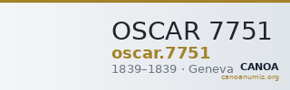 OSCAR 7751 — CANOA