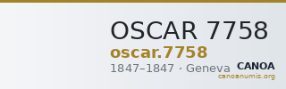 OSCAR 7758 — CANOA