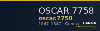 OSCAR 7758 — CANOA