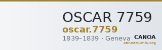 OSCAR 7759 — CANOA