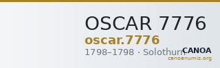 OSCAR 7776 — CANOA