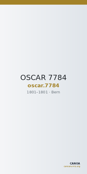 OSCAR 7784 — CANOA
