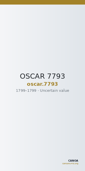 OSCAR 7793 — CANOA