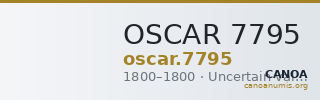 OSCAR 7795 — CANOA