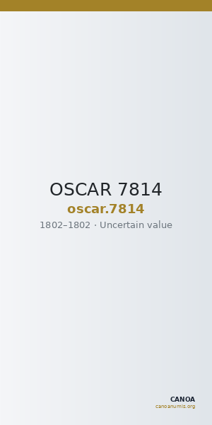 OSCAR 7814 — CANOA