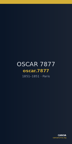 OSCAR 7877 — CANOA