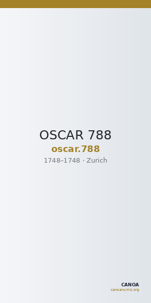 OSCAR 788 — CANOA