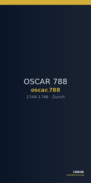 OSCAR 788 — CANOA
