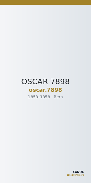 OSCAR 7898 — CANOA